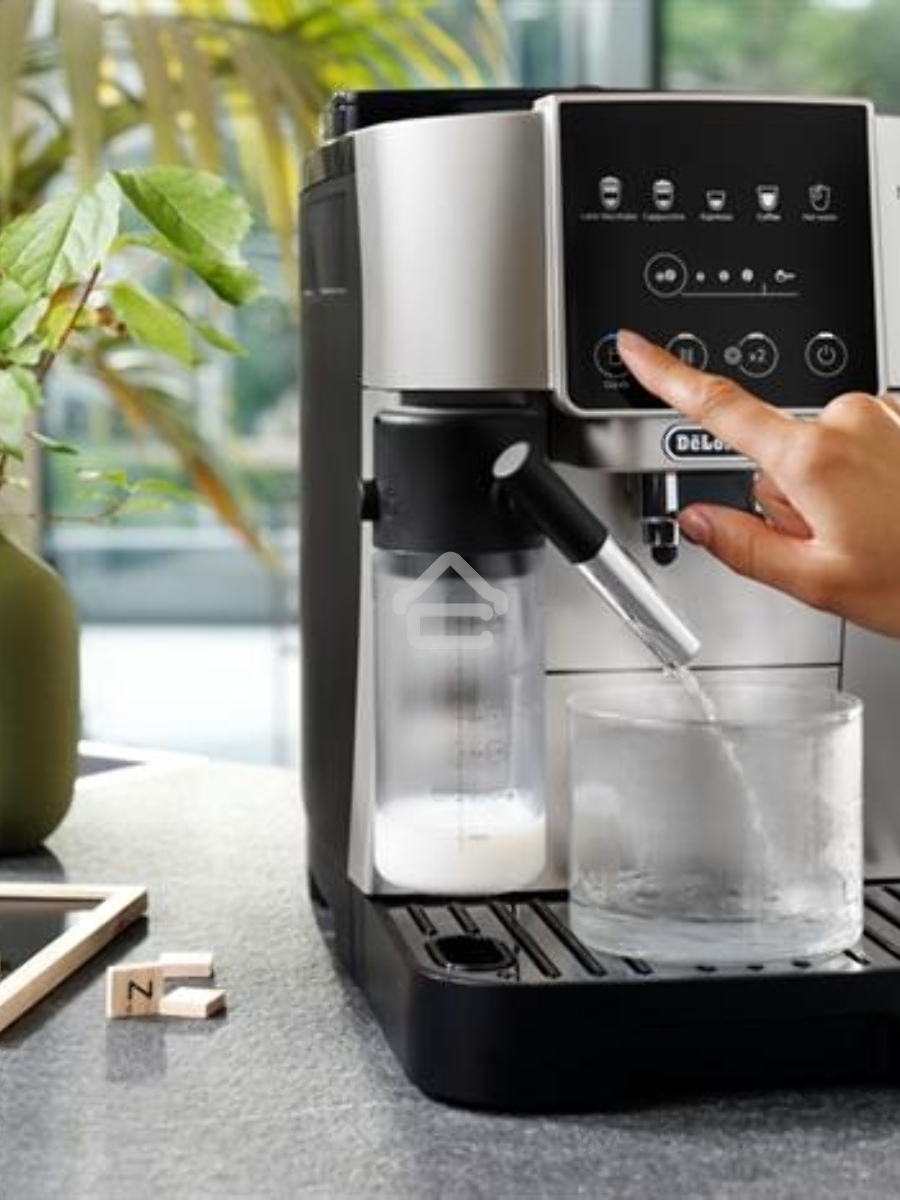 Кофемашина автоматическая DeLonghi ECAM220.80.SB серебристый, исп. кофе - молотый/зерновой, 1.8 л, 1450 Вт, 15 Бар.