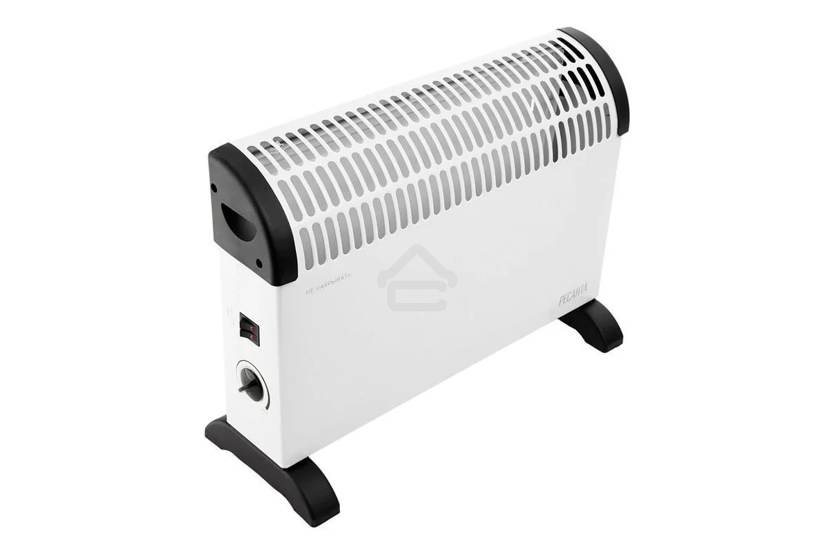 Конвектор электрический Ресанта ОК-1500С белый, 1500 Вт, 20 м2, термостат