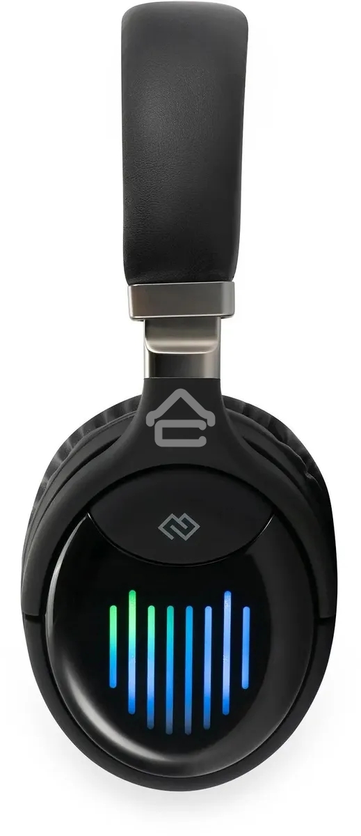 Гарнитура накладные Digma BT-16 черный беспроводные bluetooth оголовье