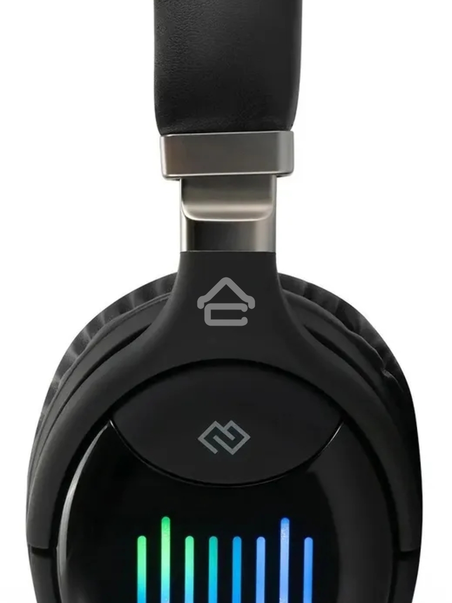 Гарнитура накладные Digma BT-16 черный беспроводные bluetooth оголовье