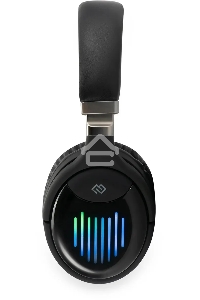 Гарнитура накладные Digma BT-16 черный беспроводные bluetooth оголовье