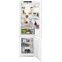 Встраиваемый холодильник Electrolux LNS9TE19S белый, двухкамерный 213/61л, морозилка снизу, No Frost