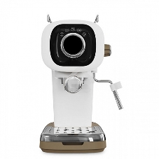 Кофеварка эспрессо BQ CM2003 белый, исп. кофе - молотый, 0.6 л, 1100 Вт, 20 бар