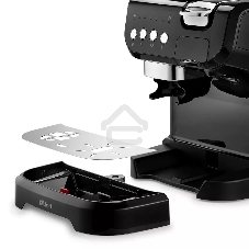 Кофеварка рожковая Kitfort КТ-7107 черный, исп. кофе - молотый/капсулы/зерновой, 2 л, 1560 Вт, 19 Бар