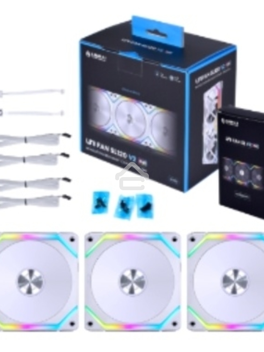 Вентилятор для корпуса LIAN LI SL V2 120  White (3pcs) G99.12SLV23W.00 белый 120мм 2000rpm 29.2db 7-pin