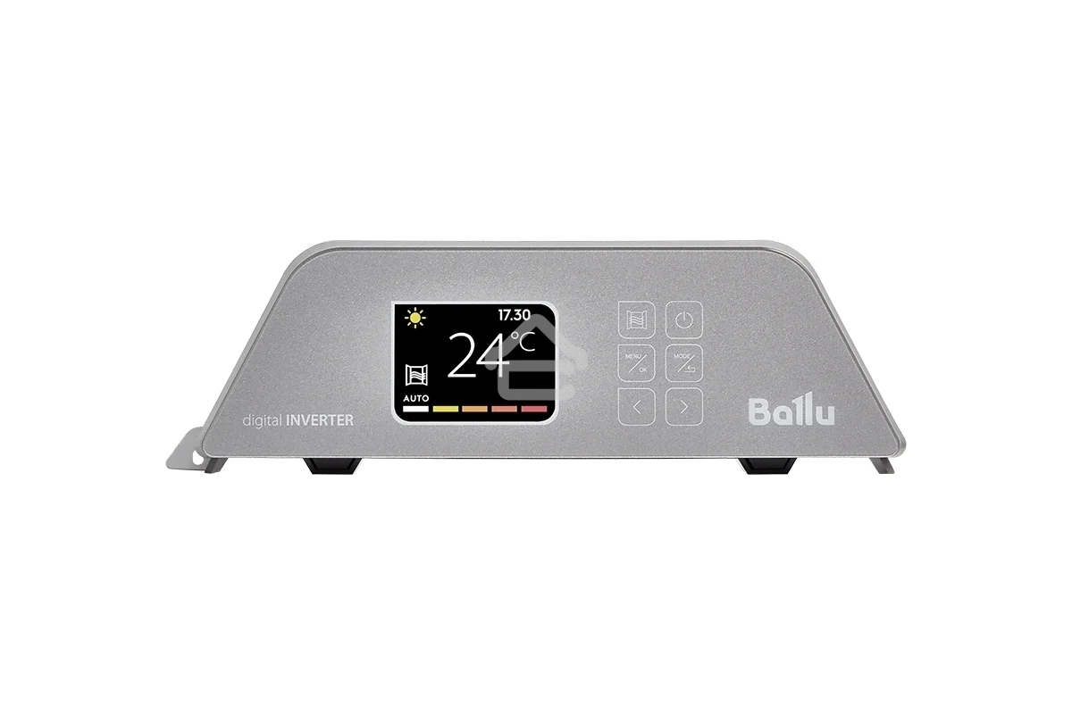 Конвектор электрический Ballu Apollo digital INVERTER Moon Gray BEC/ATI-1501 серый, 1500 Вт, 20 м2, термостат, дисплей, WiFi