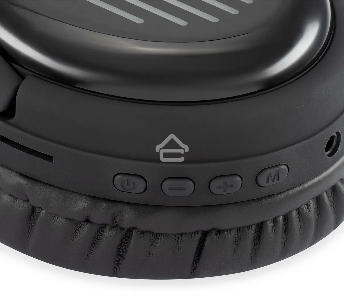 Гарнитура накладные Digma BT-16 черный беспроводные bluetooth оголовье