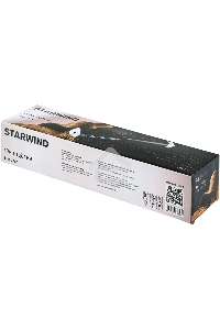 Фен-щетка Starwind SHB 7760 1200Вт черный/серебристый