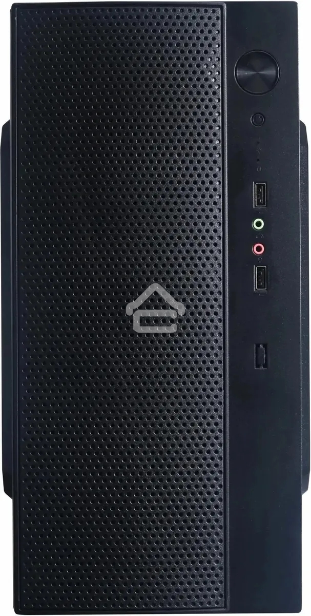 Компьютерный корпус Accord ENTRY ACC-242B черный без БП mATX 2xUSB 2.0 audio