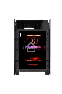 Компьютерный корпус SilverStone SST-LD03B-AF TO-LD03-BK-GLASS AND AIR FLOW VENT-SST  (810256)