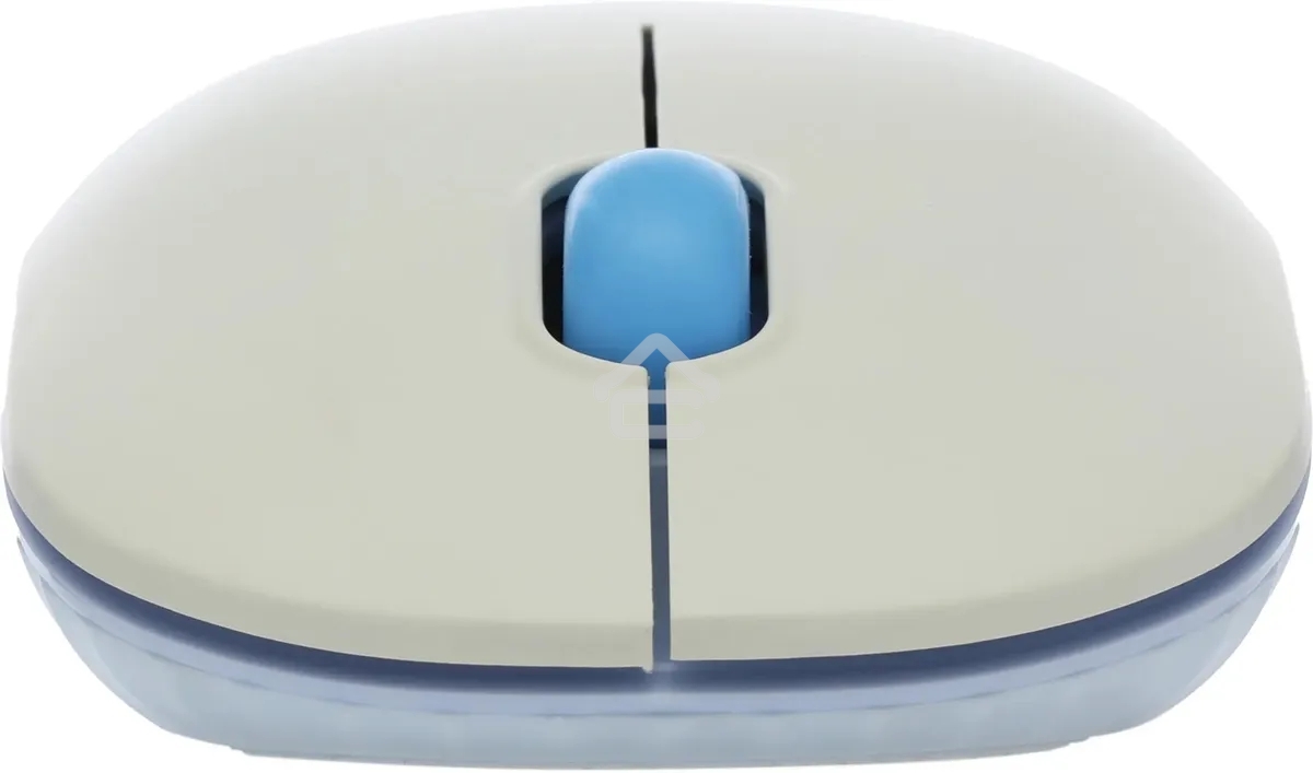 Мышь беспроводная Acer OMR205 белый/голубой, 1200 dpi, радиоканал, USB, кнопки - 3