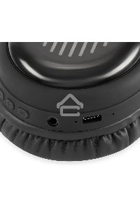 Гарнитура накладные Digma BT-16 черный беспроводные bluetooth оголовье