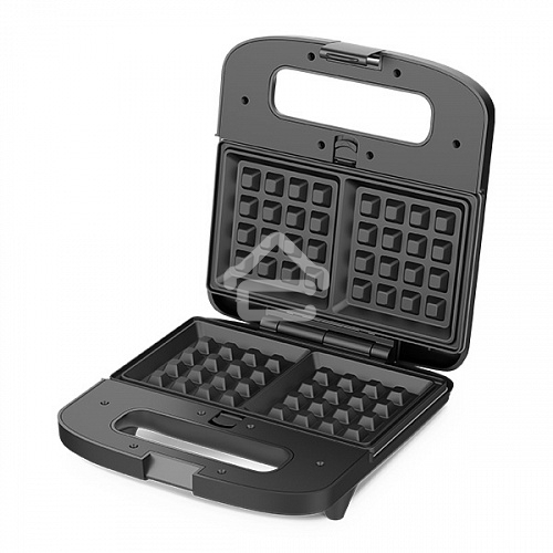 Вафельница BQ ST2000 Black 3 in 1. MultiChef, мощность: 800 Вт, многофункциональный прибор 3 в 1, 3 пары панелей в комплекте: гриль, венские вафли, сэндвич, антипригарное покрытие панелей Non-Stick PRO, равномерный нагрев, вертикальное хранение, отсек для