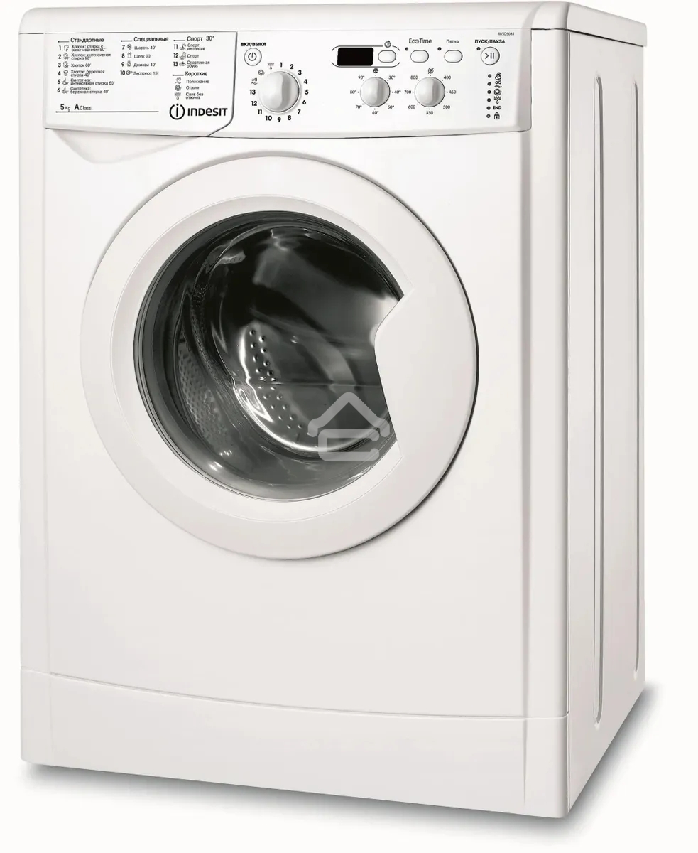Стиральная машина Indesit IWSD 5085 (CIS) белый, загрузка фронтальная 5 кг,800 об/мин., класс: А