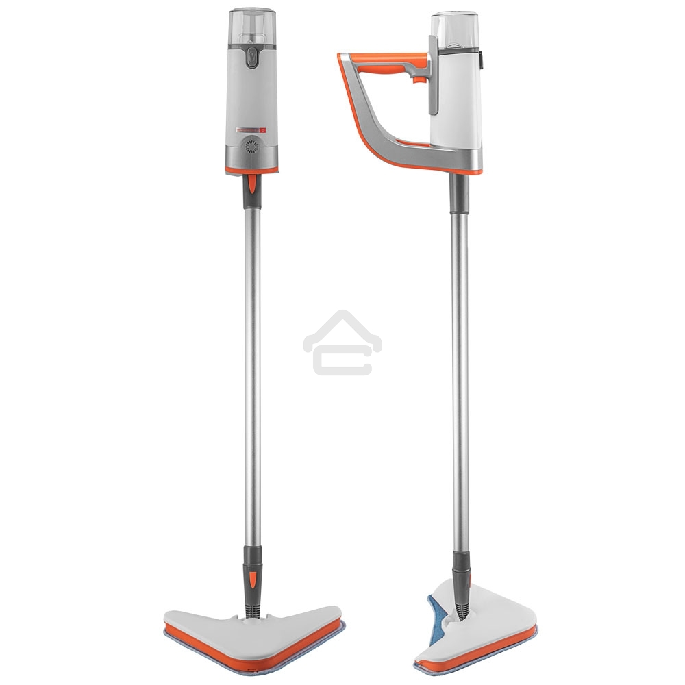 Паровая швабра Endever Odyssey Q-621 белый/оранжевый, 1500 Вт, 0,35 л