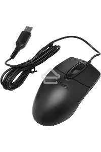 Мышь проводная A4Tech OP-720S черный, 1200 dpi, USB, кнопки - 3