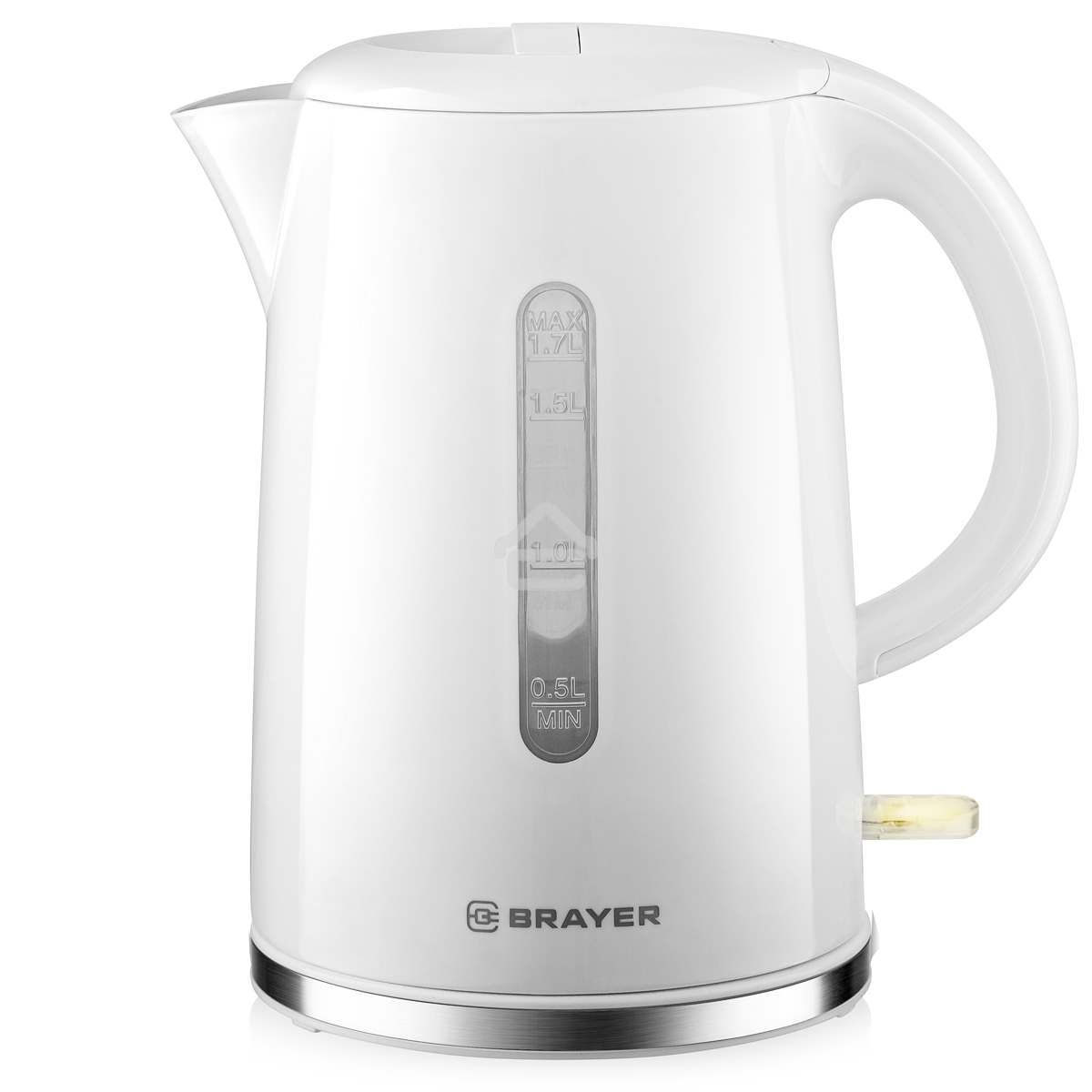 Чайник электрический BRAYER BR6108 1,7 л, 2200 Вт, белый