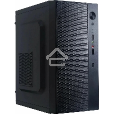 Компьютерный корпус Accord ENTRY ACC-242B черный без БП mATX 2xUSB 2.0 audio