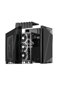 Компьютерный корпус SilverStone SST-LD03B-AF TO-LD03-BK-GLASS AND AIR FLOW VENT-SST  (810256)