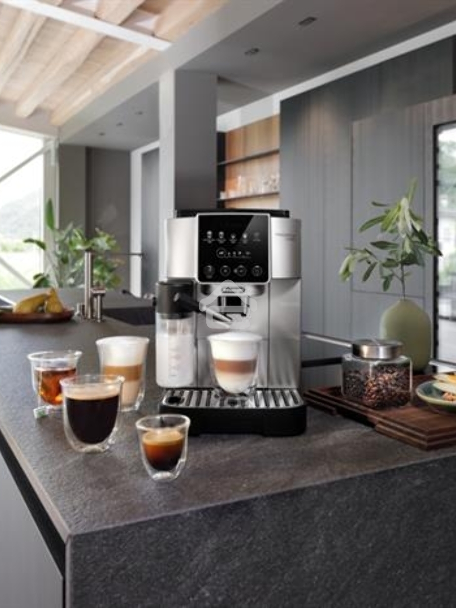 Кофемашина автоматическая DeLonghi ECAM220.80.SB серебристый, исп. кофе - молотый/зерновой, 1.8 л, 1450 Вт, 15 Бар.