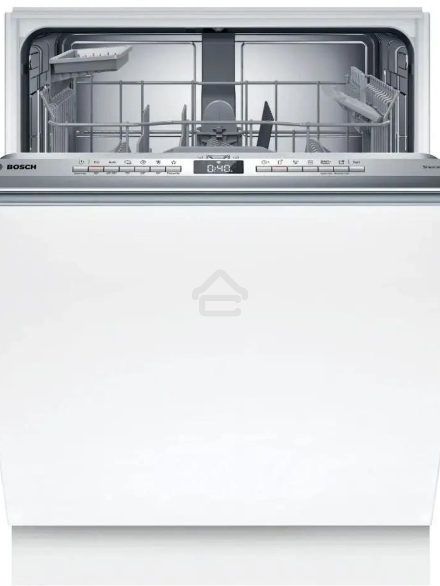 Встраиваемая посудомоечная машина Bosch SMV4HAX19E, серебристый, 59.8 см, 13 компл., 42 дБ, класс A+++