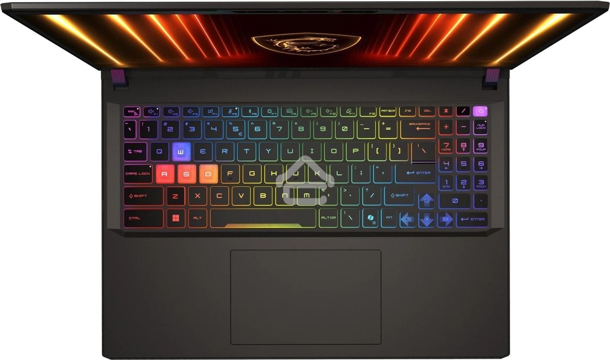 Ноутбук MSI Vector HX AI A2XWHG-080XRU серый Core Ultra 7 255HX 32Gb SSD1Tb NVIDIA GeForce RTX5070Ti 12Gb 16