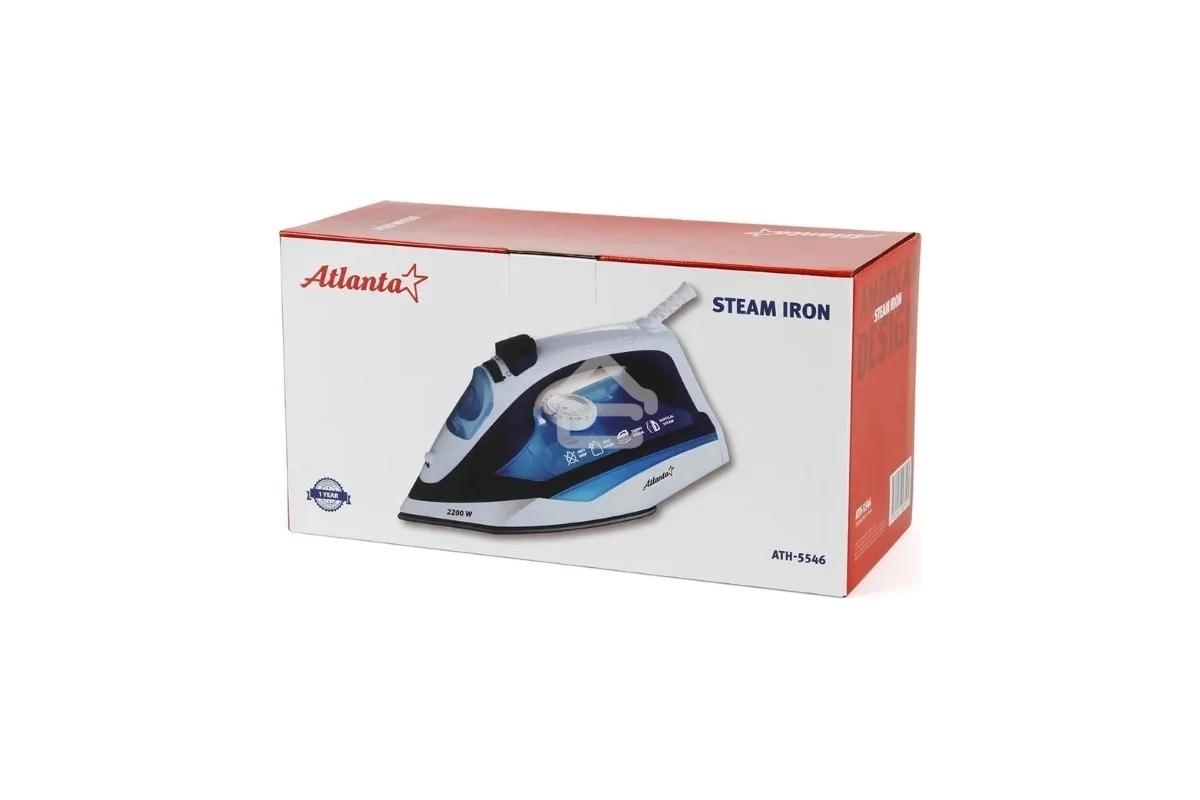 Утюг ATLANTA ATH-5546 blue