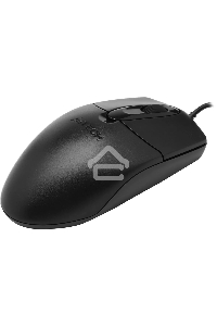 Мышь проводная A4Tech OP-720S черный, 1200 dpi, USB, кнопки - 3