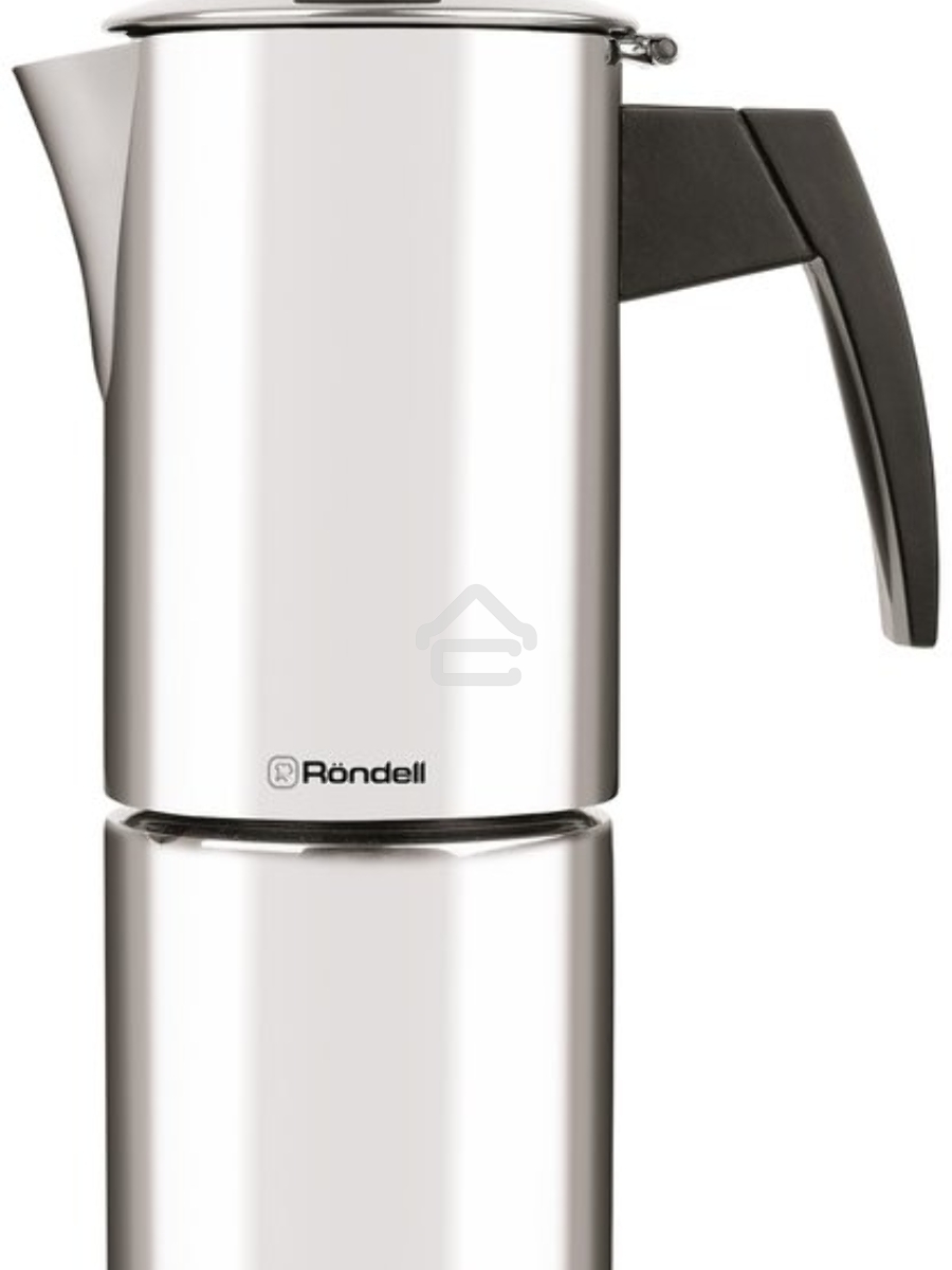 Кофеварка гейзерная Rondell Loft Professional RDS-1512 (ST) стальной, 0.3 л.