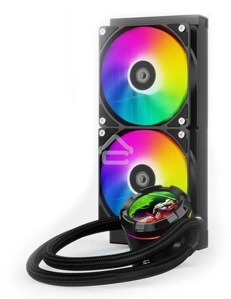 Кулер ID-Cooling SL240 XE черный 120мм алюминий+медь 1800rpm 30db 4-pin 300W