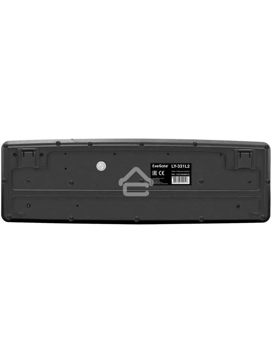 Клавиатура ExeGate LY-331L5 (EX286178RUS) проводная, USB, черный
