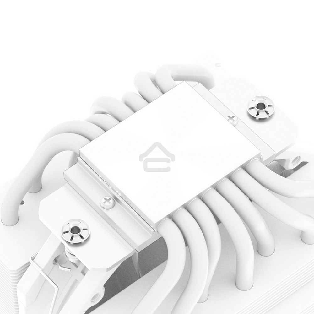 Кулер для процессора ID-COOLING SE-207 XT SLIM белый 120мм алюминий/медь 1800rpm 35.2db 4-pin 220W 135мм