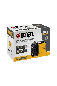 Аппарат инвертор. дуговой сварки DM-220 Standart, 220 А, ПВ 60%  Denzel