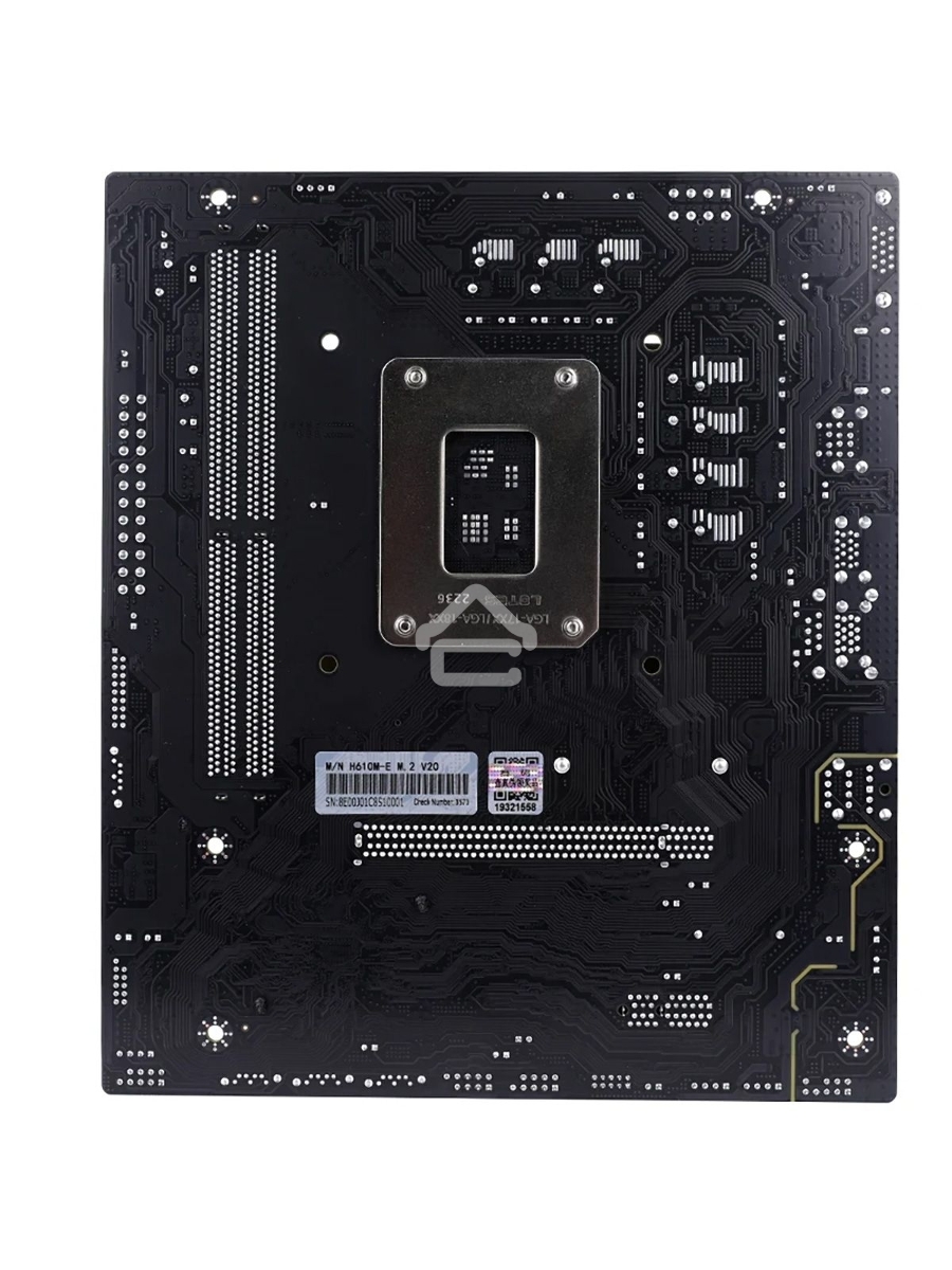 Материнская плата Colorful H610M-E M.2 V20, LGA 1700, Intel H610, 2xDDR4, 4xSATA, 1xM.2, 1xPCIe 4.0 x16, 1xDP, 1xHDMI, 1xVGA, 1x 1Gb LAN, 2xUSB-A 3.2 Gen 1, 4xUSB 2.0, 3x3.5 мм, 5.1, mATX