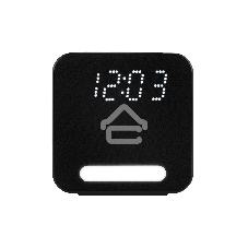 Радиобудильник Harper HCLK-2060 черный - белый led