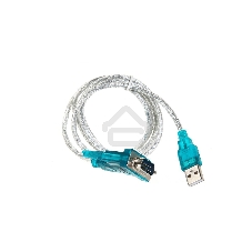 Кабель AM/Com port 9pin 1.2м Aopen/Qust адаптер USB -> RS232, DE9P (добавляет в систему новый COM порт), ACU804