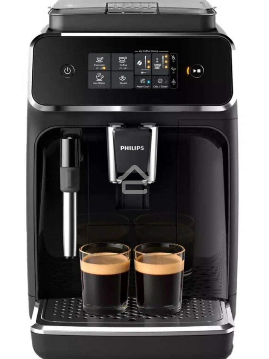 Кофемашина автоматическая Philips EP2224/10 черный, исп. кофе - молотый/зерновой, 1.8 л, 1500 Вт, 15 Бар.