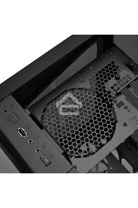 Компьютерный корпус SilverStone SST-LD03B-AF TO-LD03-BK-GLASS AND AIR FLOW VENT-SST  (810256)