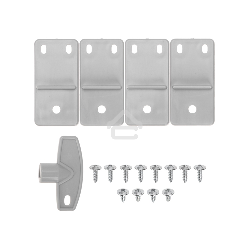 Корпус пластиковый ЩМПп Rexant с монтажной панелью 700х500х250мм ABS УХЛ1 IP65