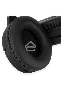 Гарнитура накладные Digma BT-16 черный беспроводные bluetooth оголовье
