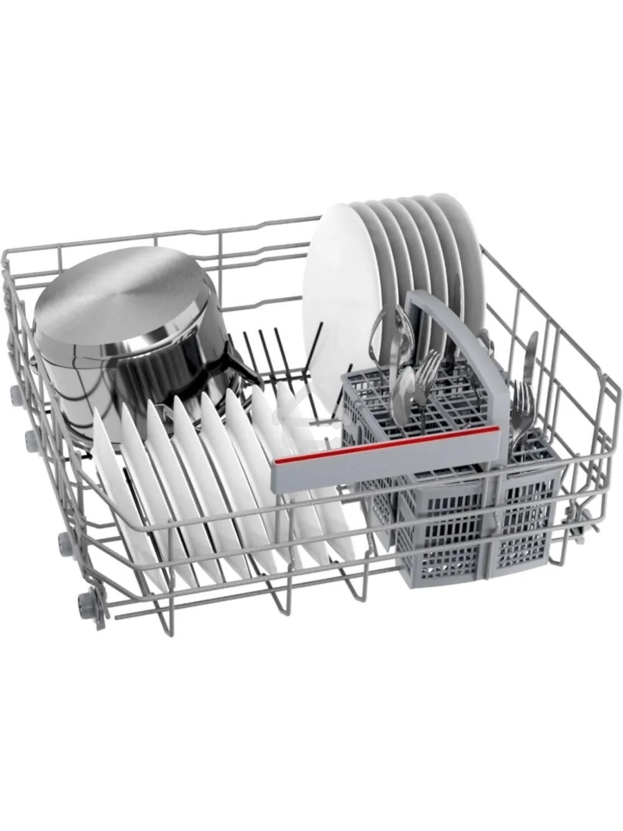 Встраиваемая посудомоечная машина Bosch SMV4HAX19E, серебристый, 59.8 см, 13 компл., 42 дБ, класс A+++