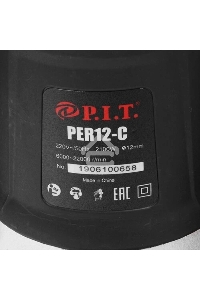 Фрезер электрический P.I.T. МАСТЕР PER 12-C, 2100Вт, рег-ка 6000-22000об.мин, цанга 8, 12мм, пл. пуск