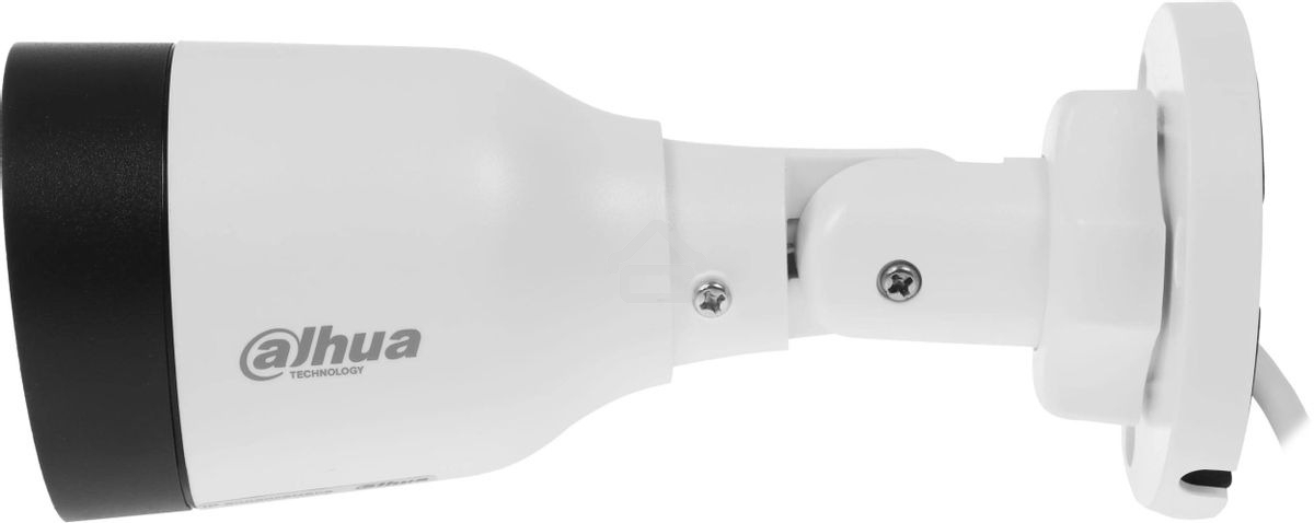 Уличная цилиндрическая IP-видеокамера Dahua DH-IPC-HFW1230S1P-0280B-S6 2Мп, 1/2.8” CMOS, объектив 2.8мм, детектор человка, ИК-подсветка до 30м, IP67, корпус: металл, пластик