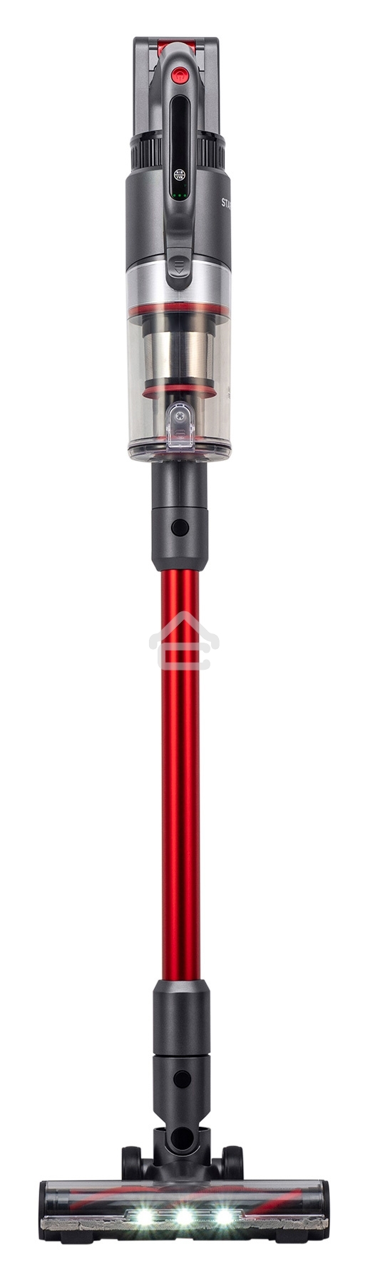 Вертикальный пылесос Starwind SCH9945 170Вт серебристый/красный