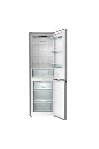 Холодильник Gorenje NRKE62XL серебристый металлик двухкамерный 203/99л морозилка снизу, No Frost