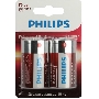 Элемент питания алкалиновый D/LR20 1.5В Power (блист. 2шт) Philips Б0062732