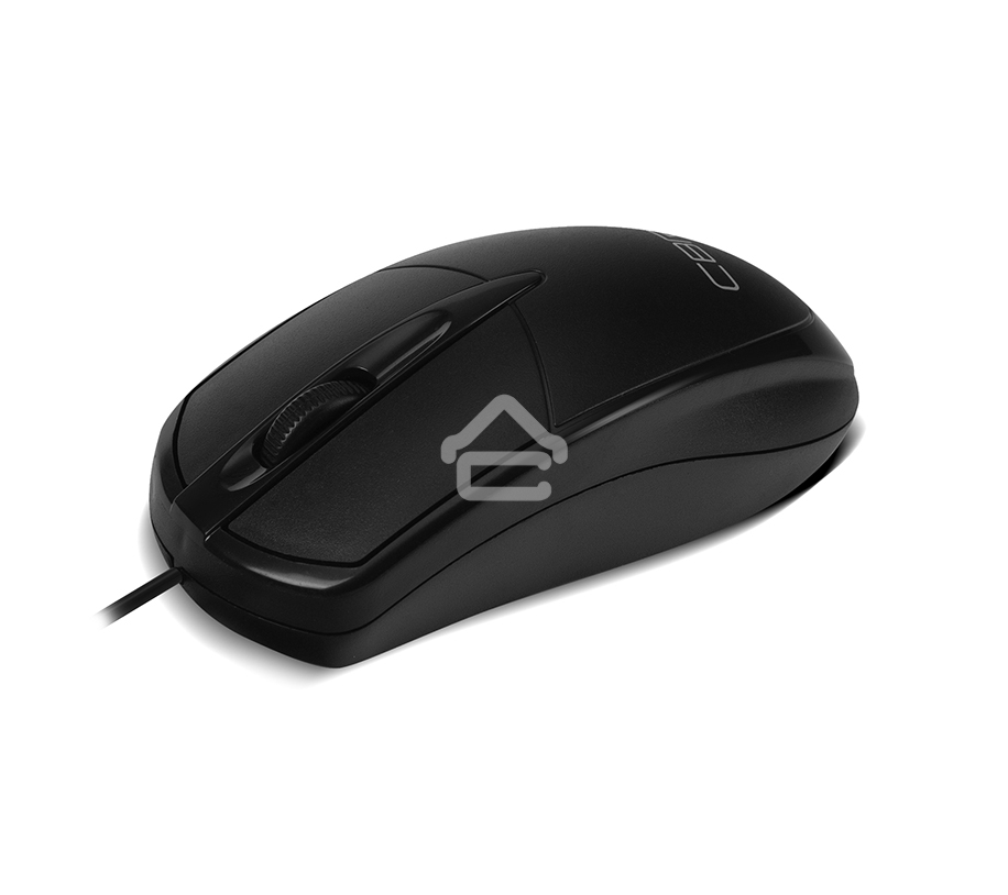 Мышь проводная CBR CM 120 черный, 1000 dpi, USB, кнопки - 3