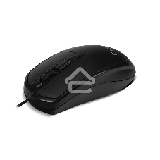 Мышь проводная CBR CM 120 черный, 1000 dpi, USB, кнопки - 3