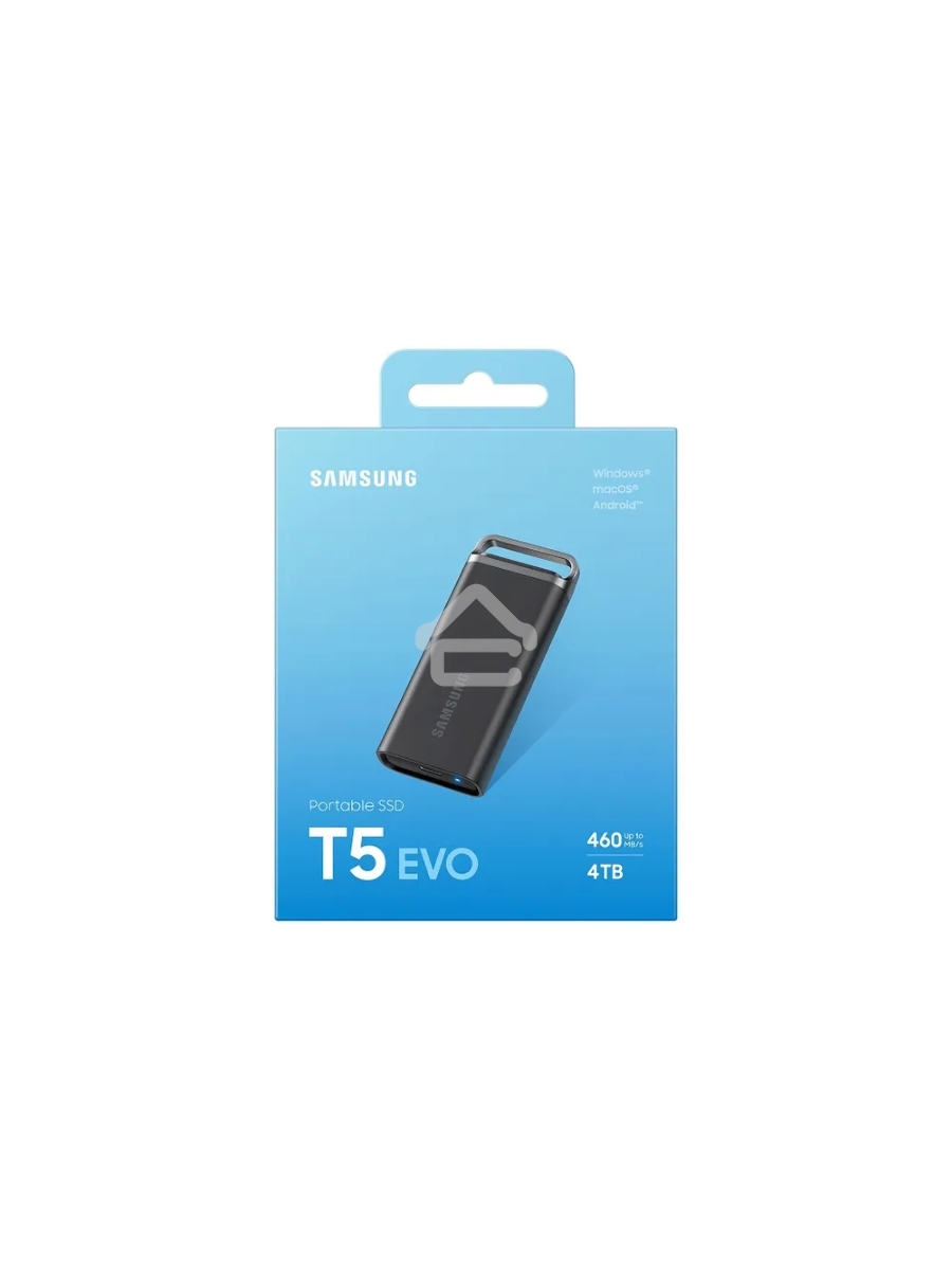 Внешний накопитель SSD Samsung T5 EVO External 4Tb (1024GB) BLACK USB 3.2 (MU-PH4T0S/WW) 1year