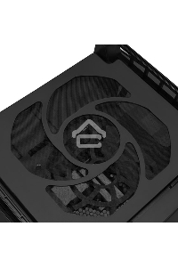 Компьютерный корпус SilverStone SST-LD03B-AF TO-LD03-BK-GLASS AND AIR FLOW VENT-SST  (810256)